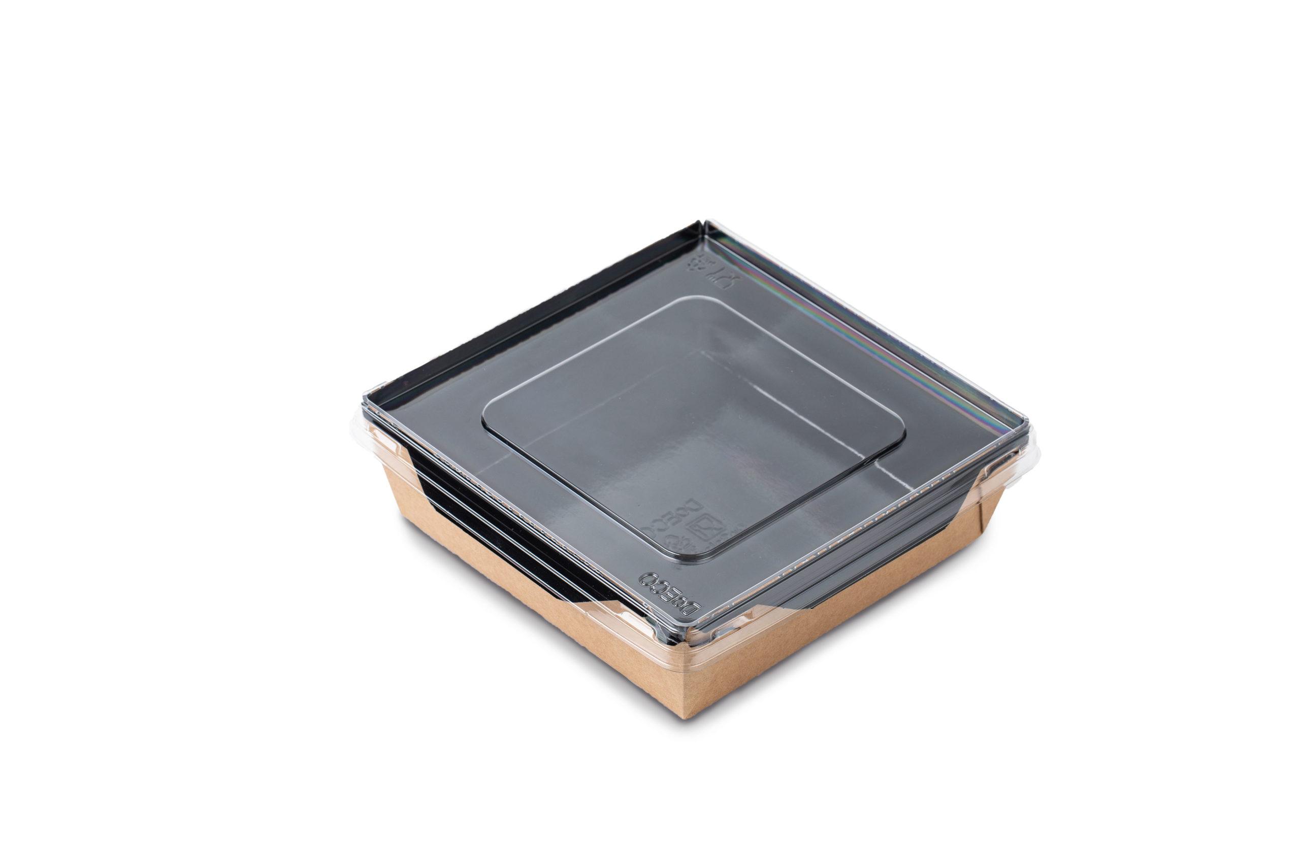 Контейнер OSQ OPSALAD 1200 Black Edition 167х167х63 мм